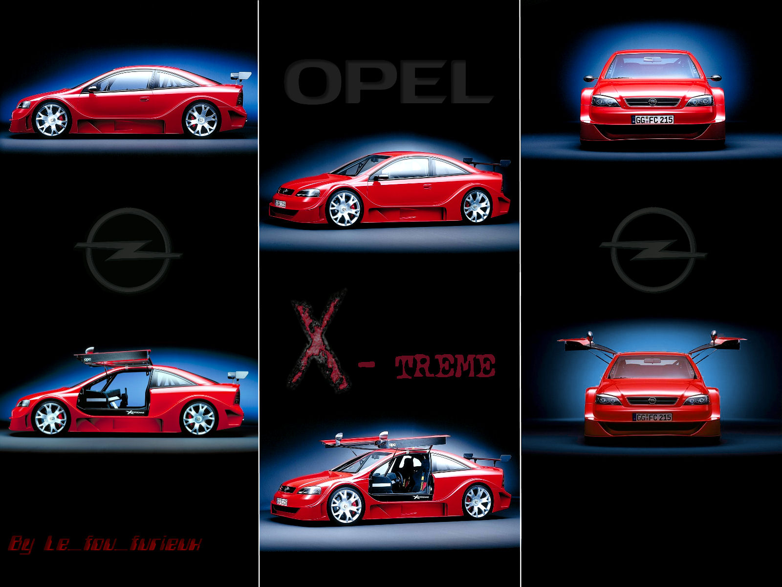 Wallpapers Cars Opel Opel Astra X-Treme