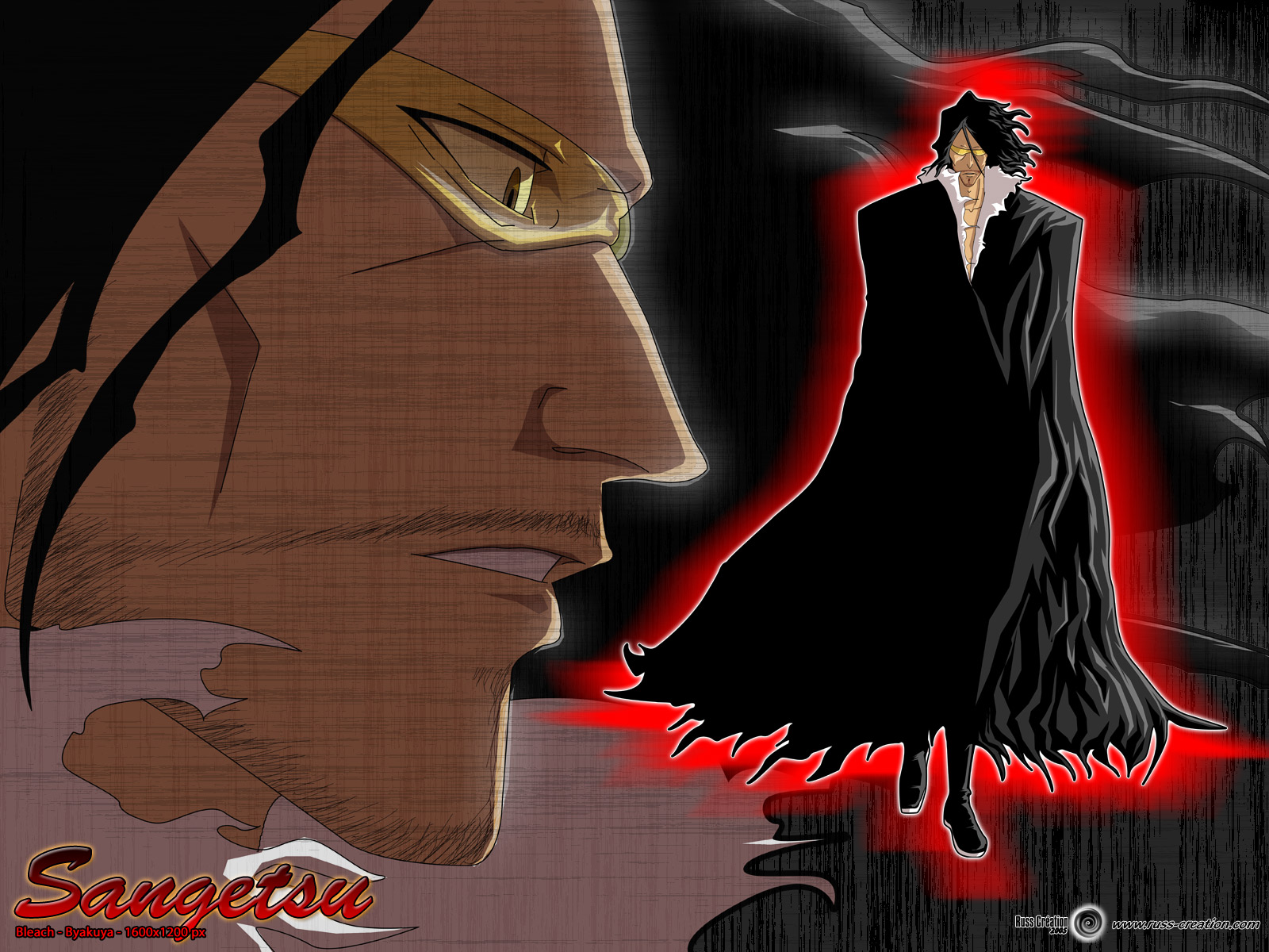 Fonds d'cran Manga Bleach Bleach - sangetsu - 1600x 1200