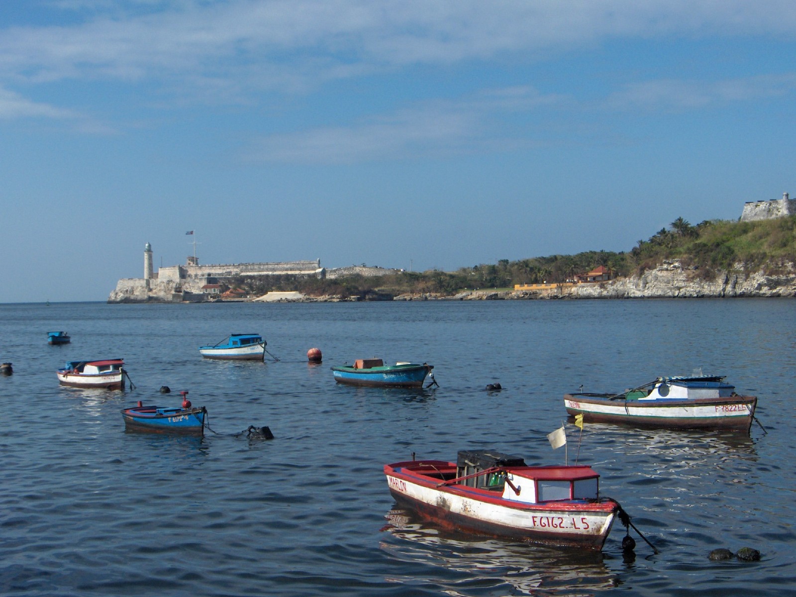 Wallpapers Trips : North America Cuba La Havane, le vieux fort qui garde le port