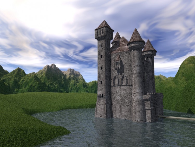 Fonds d'cran Art - Numrique 3D - Divers castle3