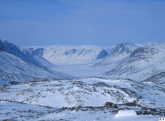 Fonds d'cran Nature Glacial valley, Nussuaq Peninsula, Greenland