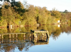 Fonds d'cran Nature Etang Port Brillet Mayenne