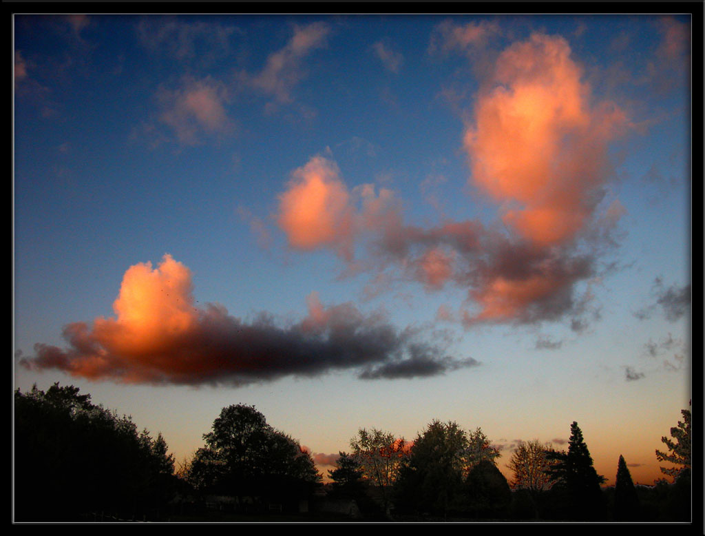 Wallpapers Nature Skies - Clouds Ciel du soir