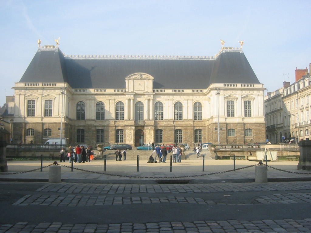 Fonds d'cran Voyages : Europe France > Bretagne Le Parlement de Bretagne  Rennes