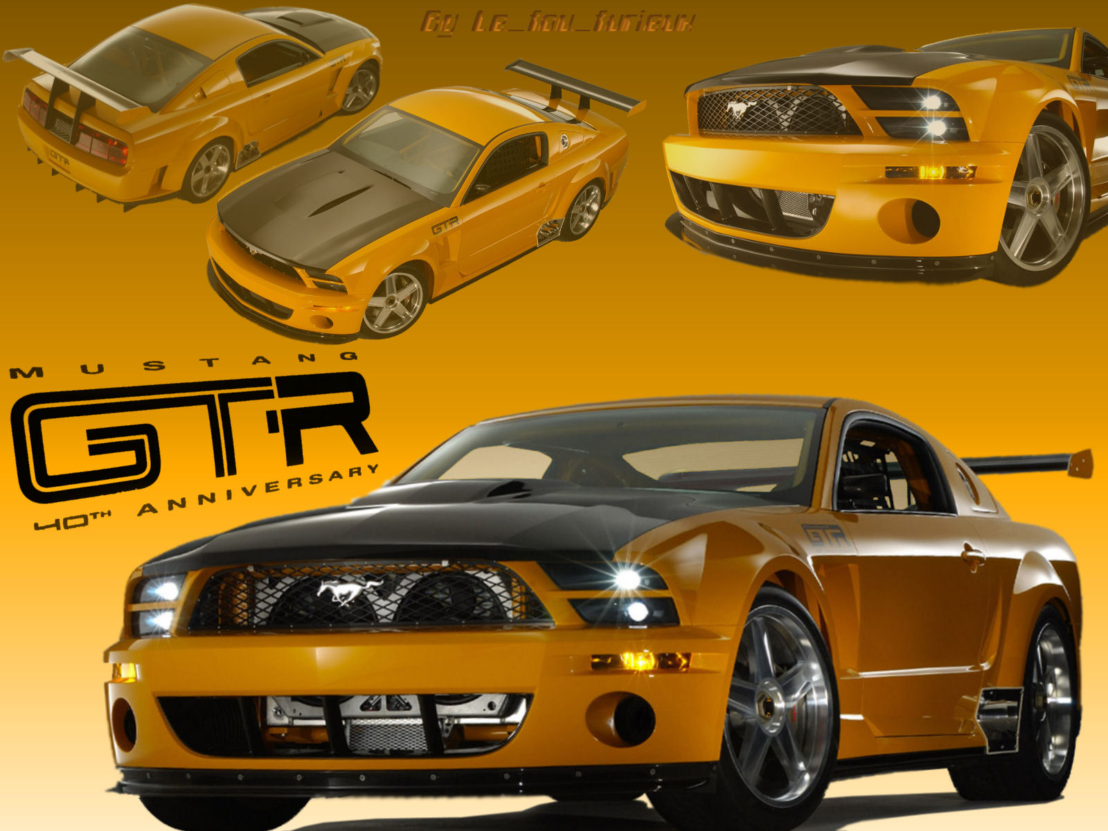 Fonds d'cran Voitures Ford Ford Mustang GT-R