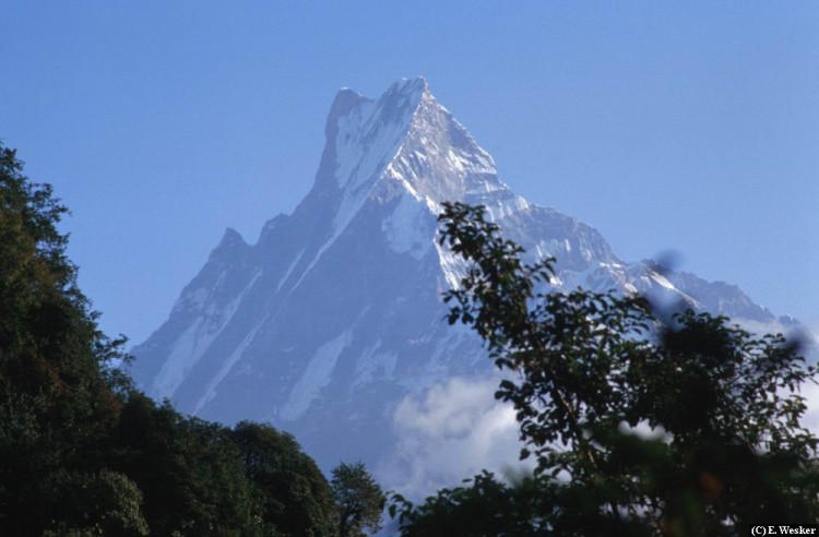 Fonds d'cran Nature Montagnes Machapuchare (Fish Tail), Nepal