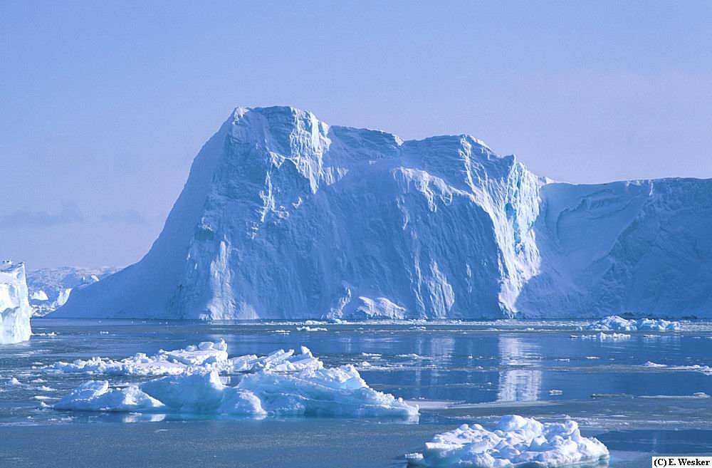 Wallpapers Nature Icebergs Iceberg in Jacobshavn Isfjord, Greenland