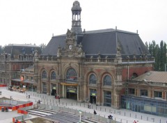 Fonds d'cran Voyages : Europe gare de valencienne