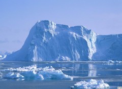 Fonds d'cran Nature Iceberg in Jacobshavn Isfjord, Greenland