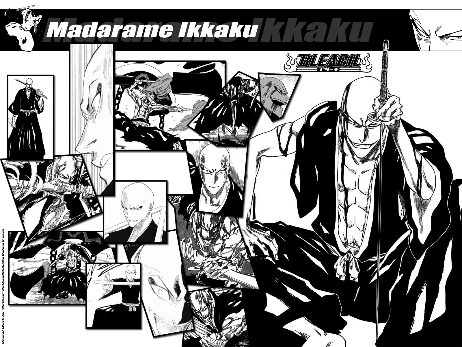 Wallpapers Manga Bleach Ruthay Bleach Madarame Ikkaku 01