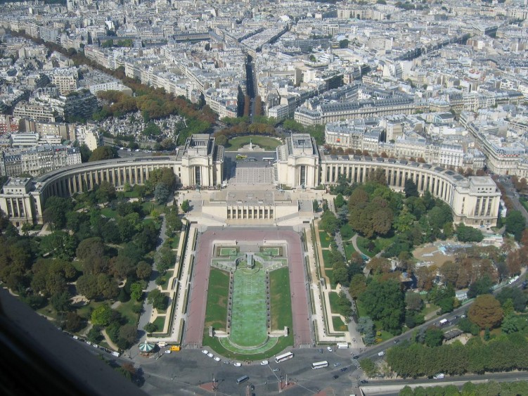 Wallpapers Trips : Europ France > Ile-de-France vu sur le jardin du paradis