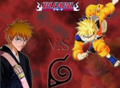 Wallpapers Manga ichigo vs naruto