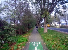 Fonds d'cran Transports divers Une piste cyclable pour GN, cherchez l'erreur!!