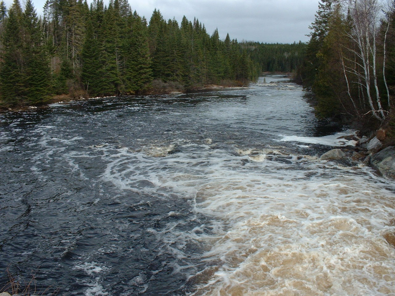 Wallpapers Nature Rivers - Torrents Ruiseau de la zec (Slammer)