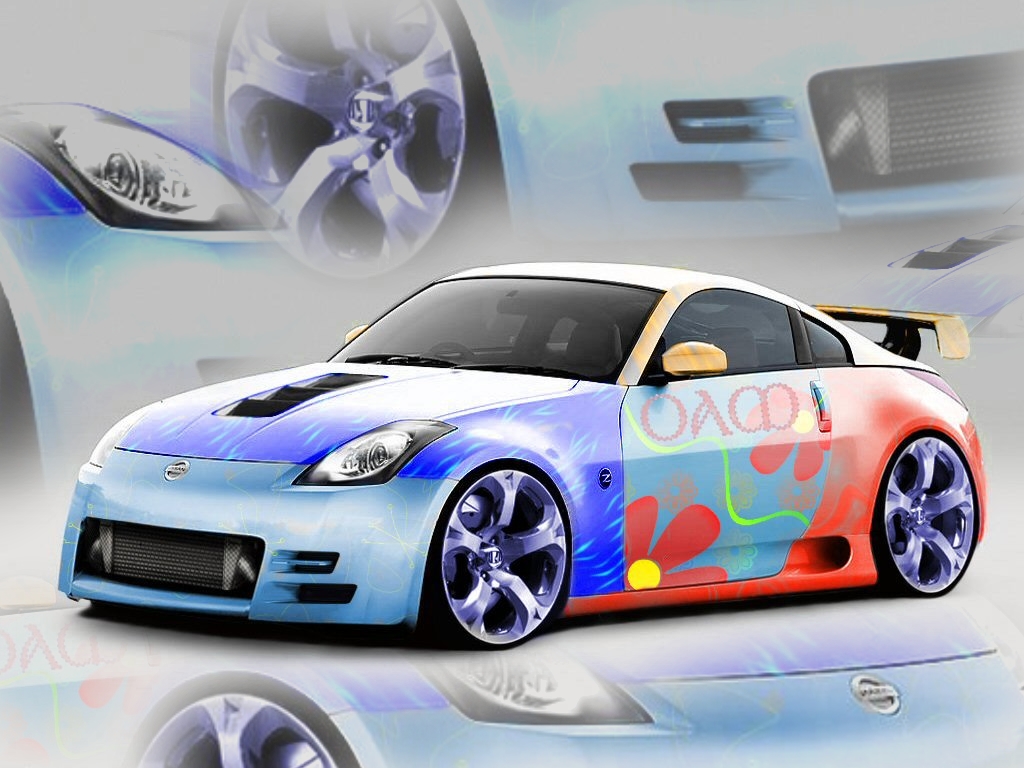 Wallpapers Cars Tuning 350z-oam-