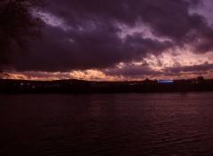 Fonds d'cran Nature Coucher de soleil sur seine!!