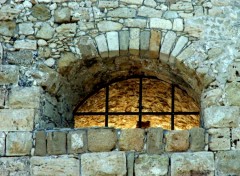 Fonds d'cran Constructions et architecture Ile de Crte : Heraklion - Le Port - Fort vnitien (Dtail)