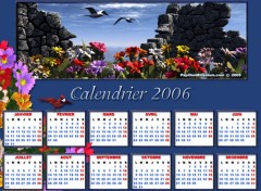 Fonds d'cran Art - Numrique Calendrier 2006