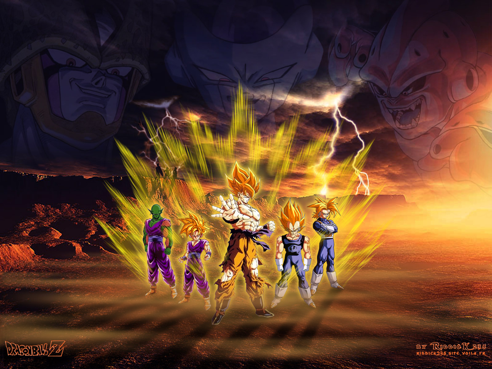 Fonds d'cran Manga Dragon Ball Z Heros'n'Monsters v2.0