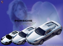 Fonds d'cran Erotic Art Carrera GT Blue