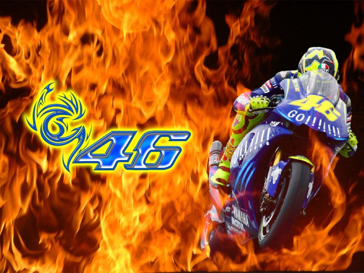 Fonds d'cran Motos Rossi Wallpaper N124644