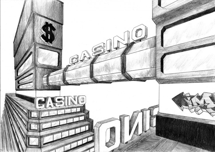 Fonds d'cran Art - Crayon Architecture - Urbanisme - Monument CASiNO