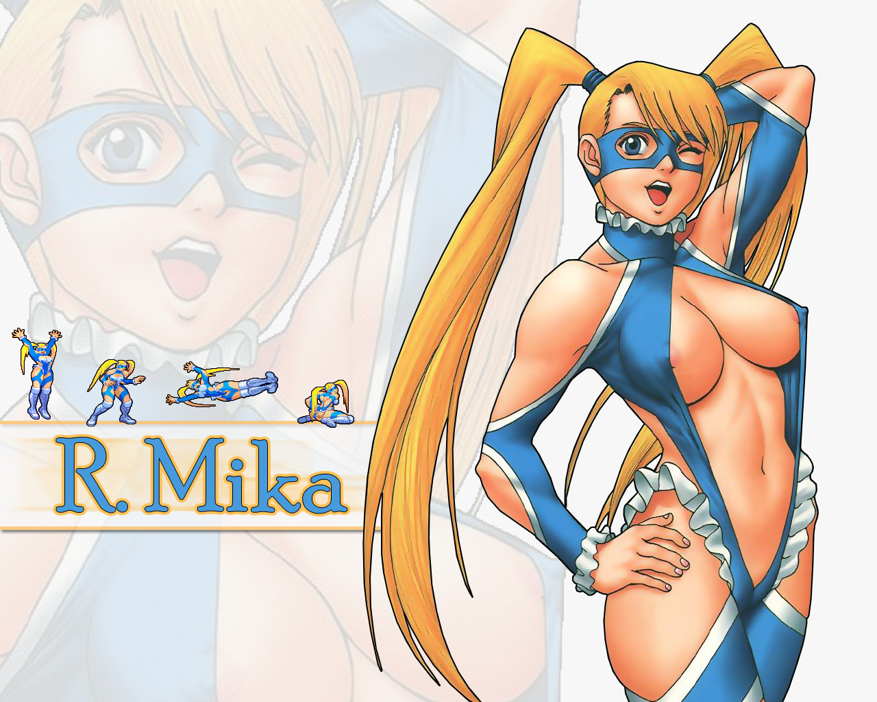 Wallpapers Video Games Street Fighter Alpha/Zero Rainbow Mika