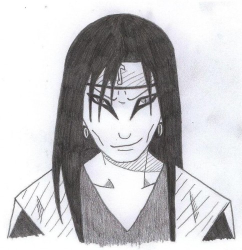 Wallpapers Art - Pencil Manga - Naruto orochimaru