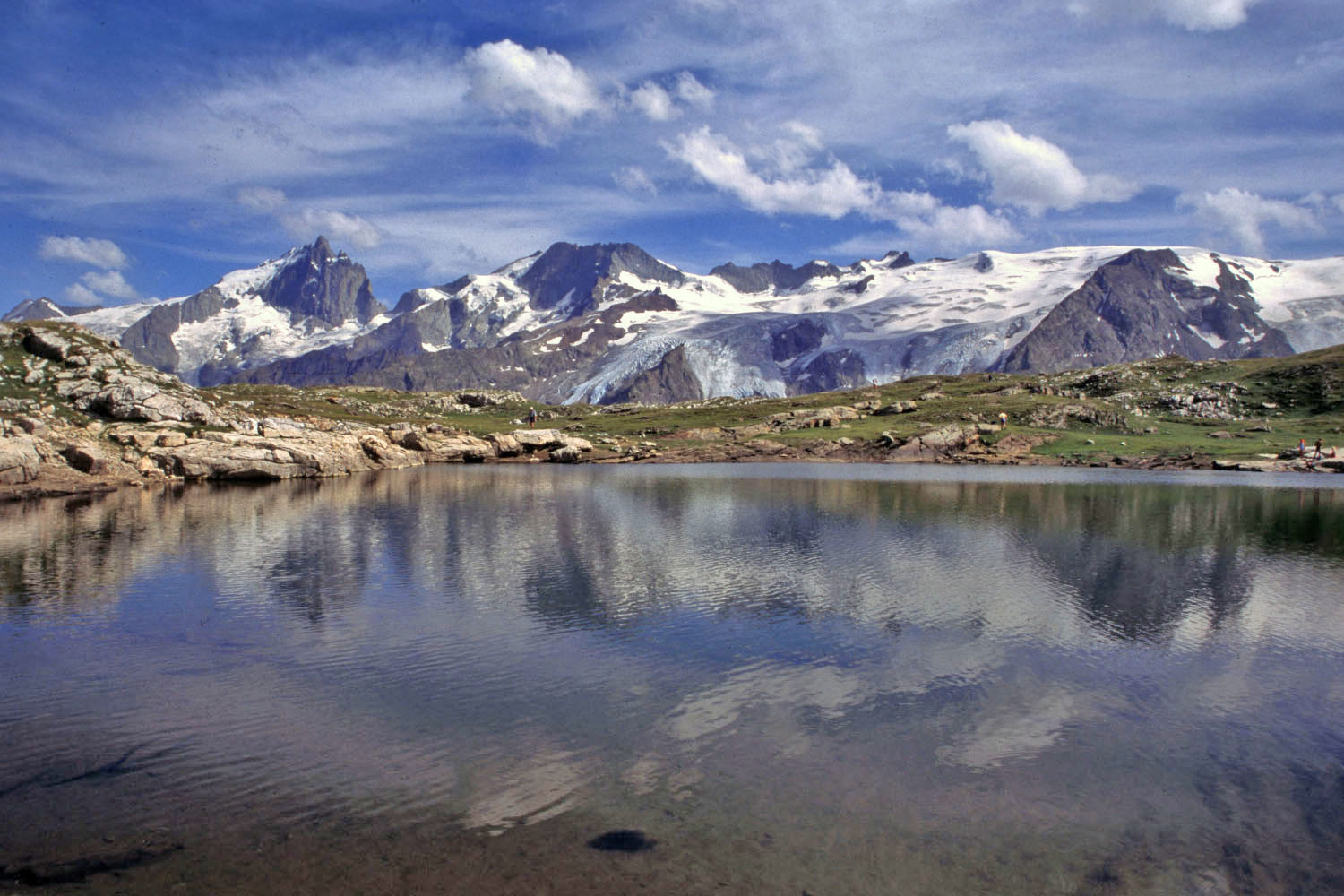 Fonds d'cran Nature Lacs - Etangs Les Ecrins