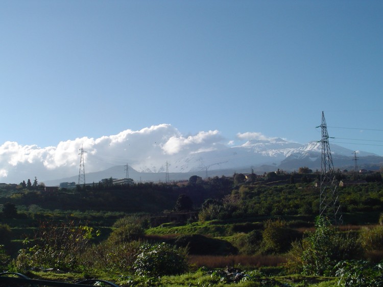 Wallpapers Trips : Europ Italy Vista dell'Etna da Giarre