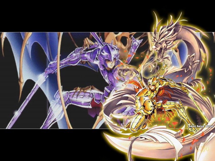 Wallpapers Manga Saint Seiya chevalier de la balance