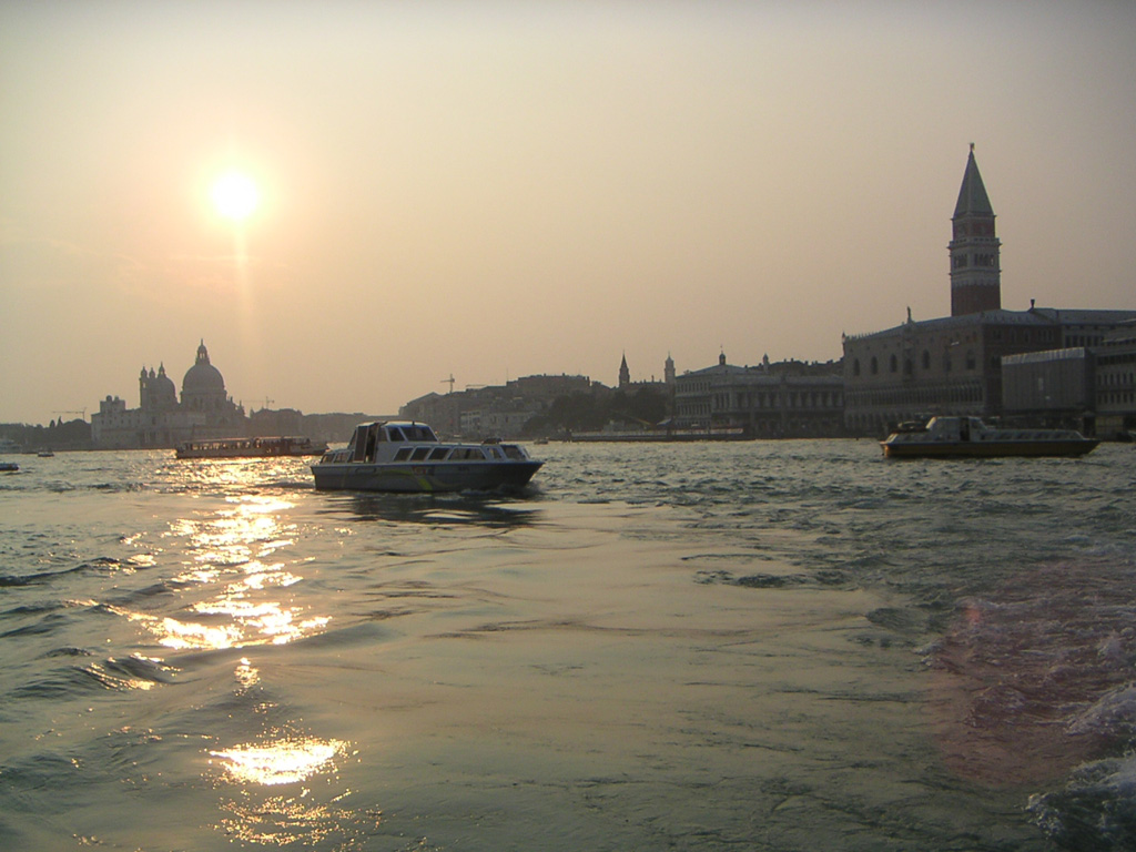 Wallpapers Trips : Europ Italy Couch de soleil sur Venise