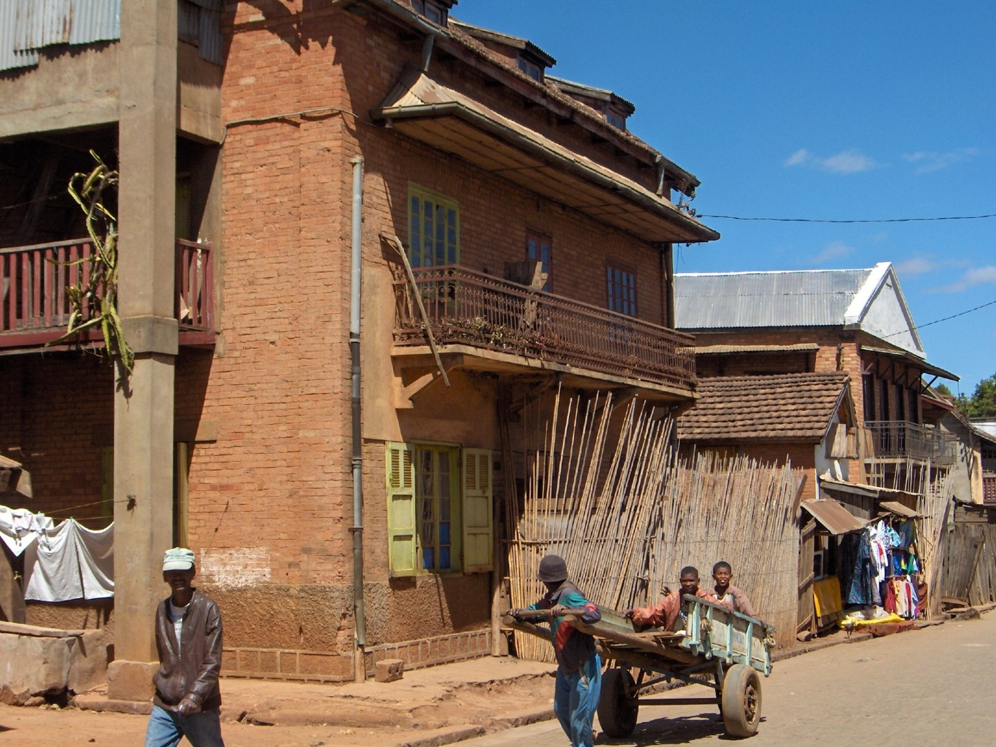 Wallpapers Trips : Africa Madagascar Antsirab, transports en ville