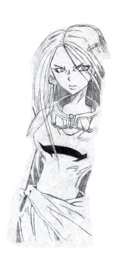 Fonds d'cran Art - Crayon Manga - Shaman King Shaman King / Fait par mon petit frre