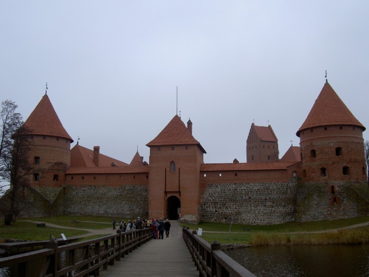 Fonds d'cran Voyages : Europe Lituanie Chateau de Trakai