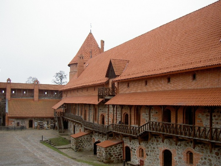 Fonds d'cran Voyages : Europe Lituanie Chateau de Trakai