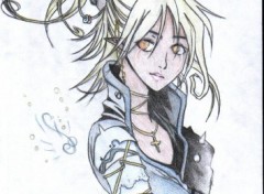 Wallpapers Art - Pencil Elf Blonde