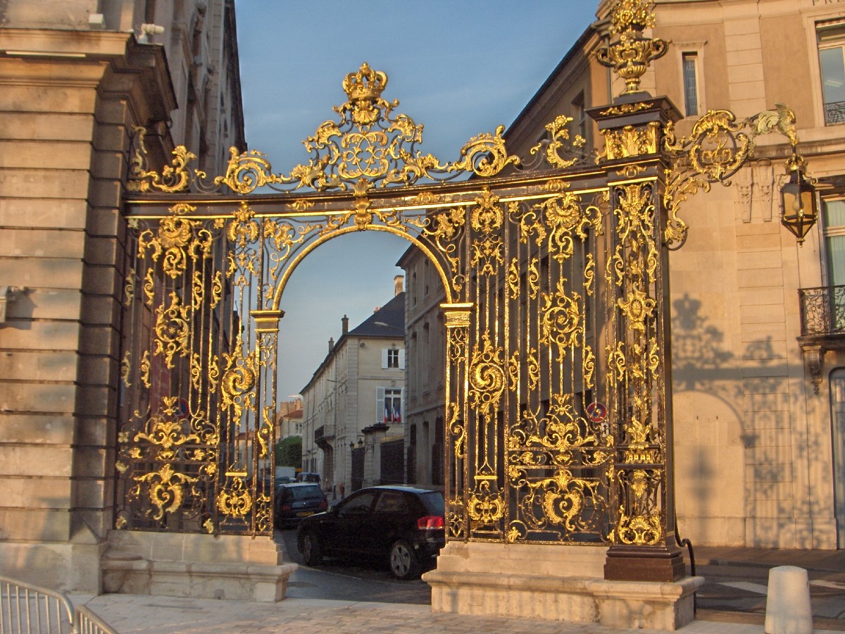 Wallpapers Trips : Europ France > Lorraine A Nancy, les grilles de la place Stanislas