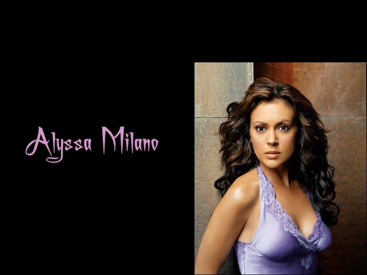 Fonds d'cran Sries TV Charmed Allyssa Milano !!!!