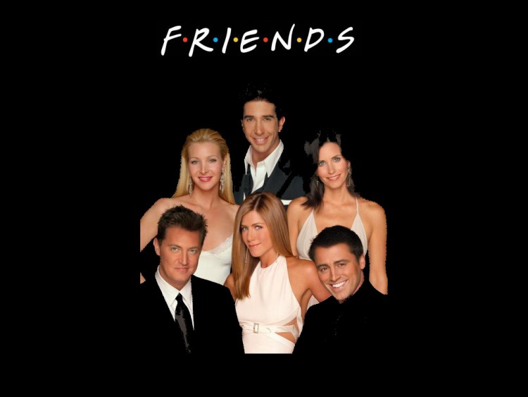 Wallpapers TV Soaps Friends groupe1