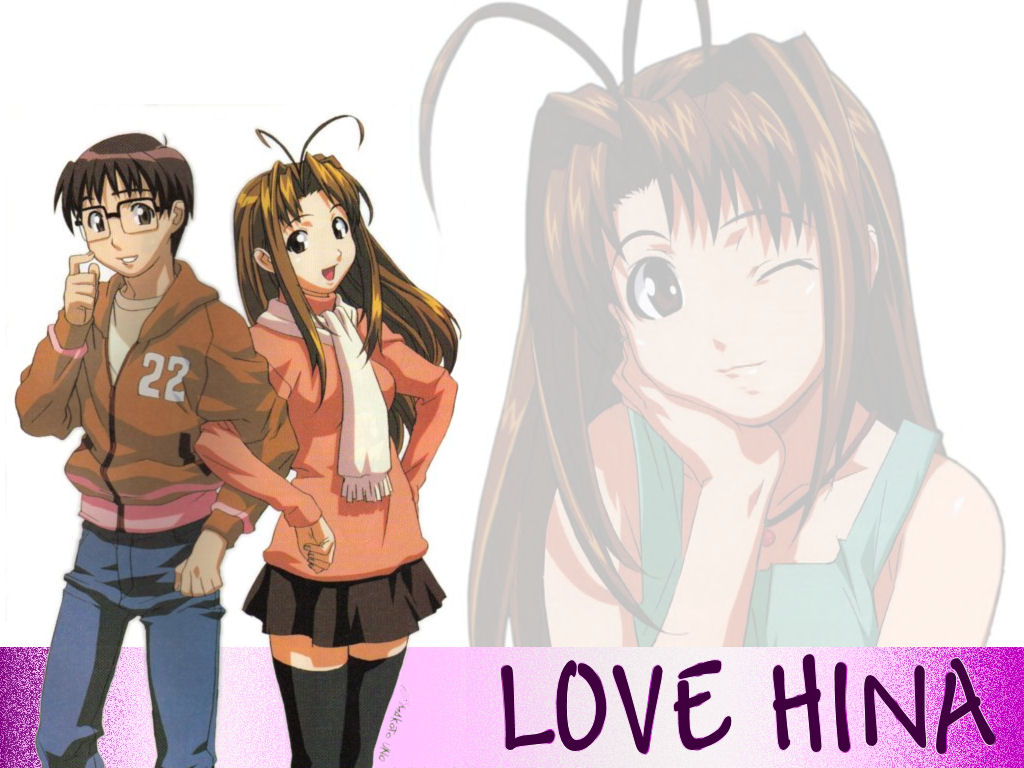 Fonds d'cran Manga Love Hina naru+keitaro