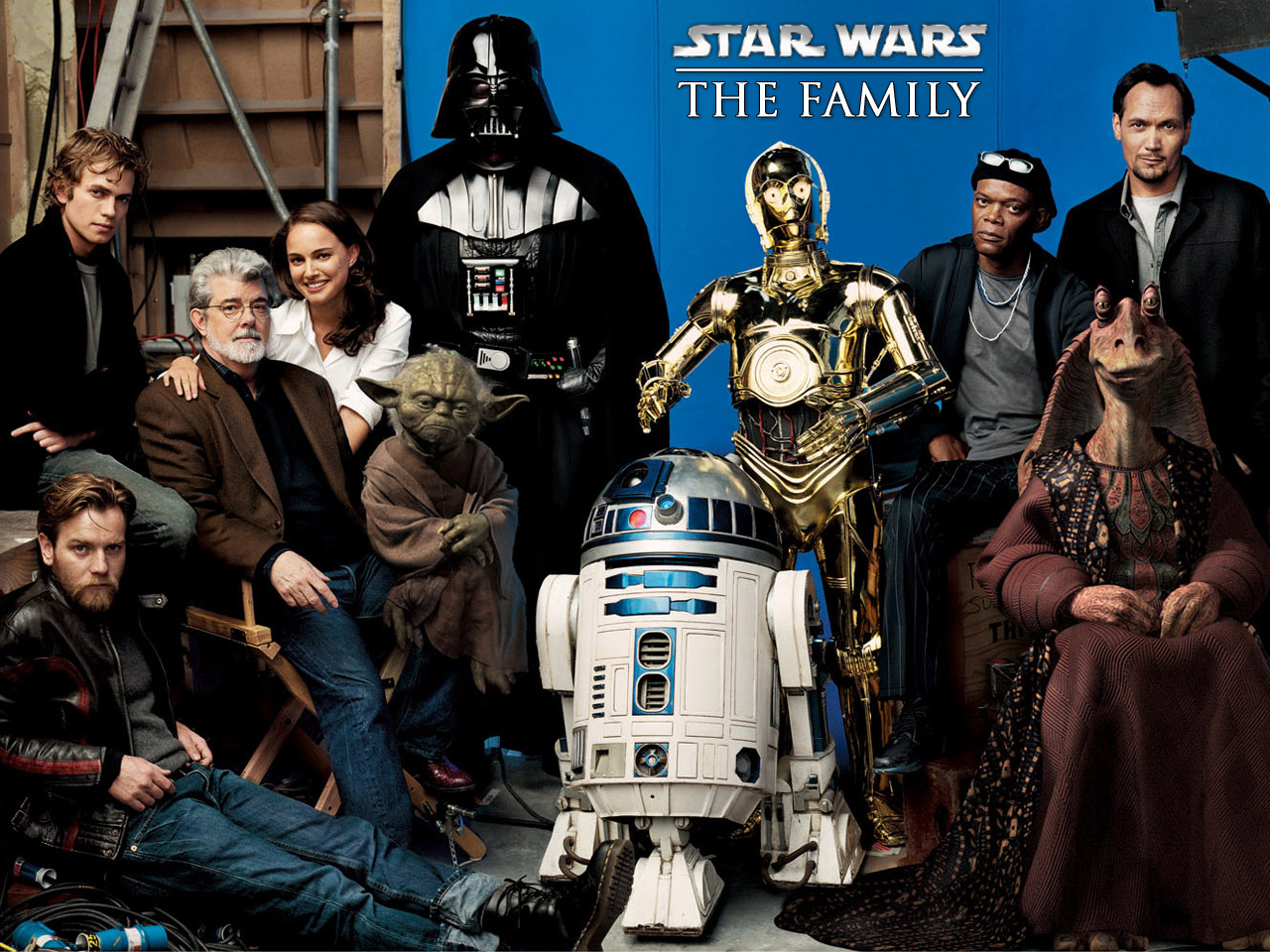 Fonds d'cran Cinma Star Wars The Family