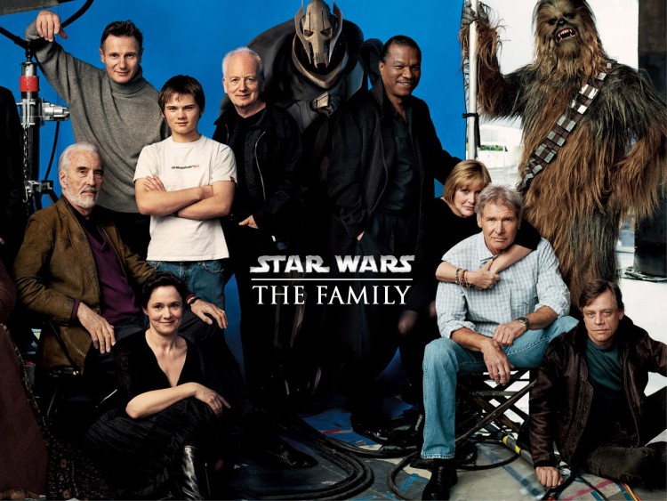 Fonds d'cran Cinma Star Wars The Family'