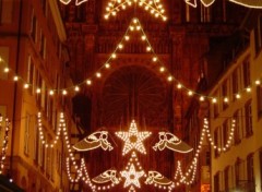 Fonds d'cran Objets Illuminations de Nol  Strasbourg