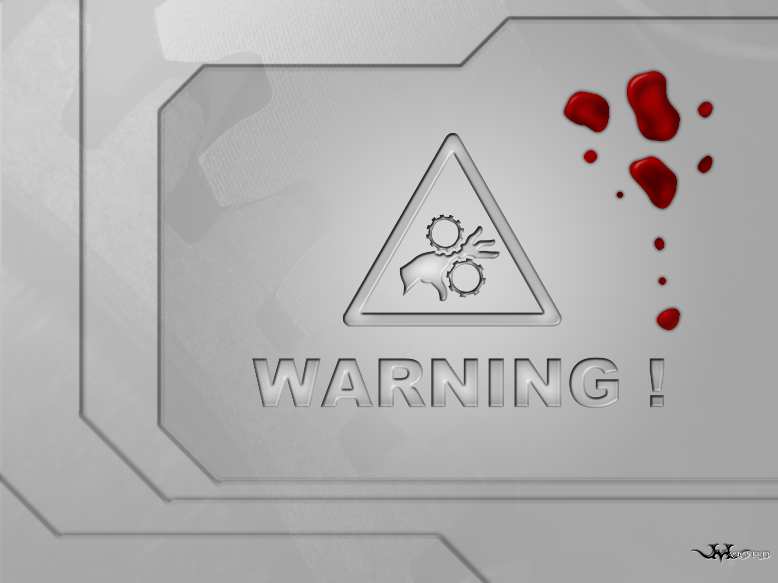 Wallpapers Digital Art Abstract Warning!