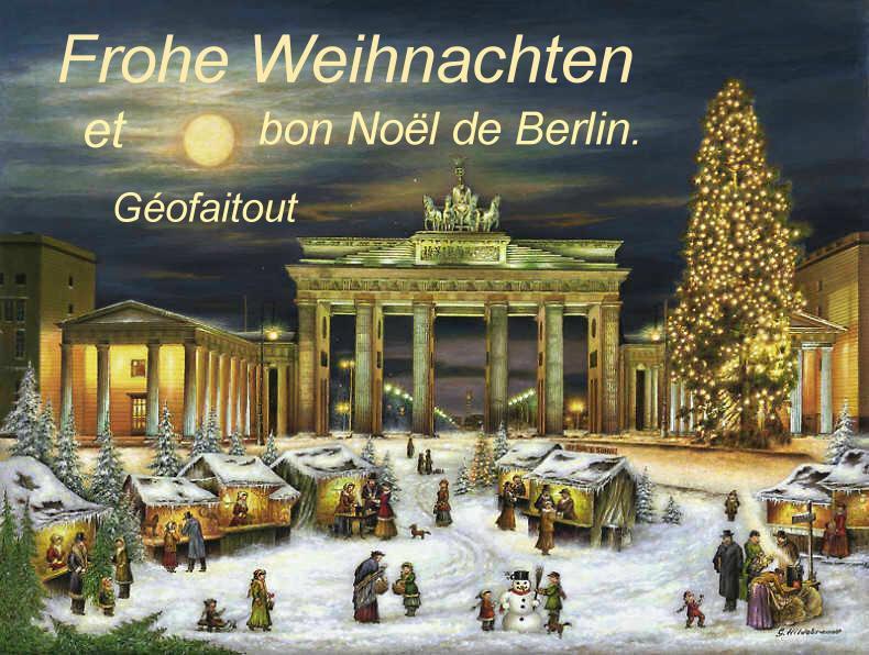 Wallpapers Trips : Europ Germany Bon Noel  tous amis Hbusiens