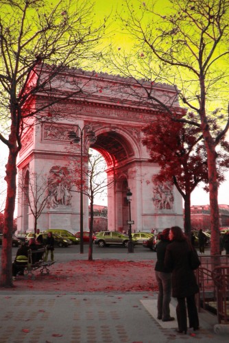 Wallpapers Trips : Europ France > Ile-de-France Arc de Triomphe nico