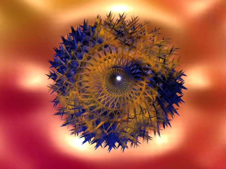 Wallpapers Digital Art Abstract spike-eye