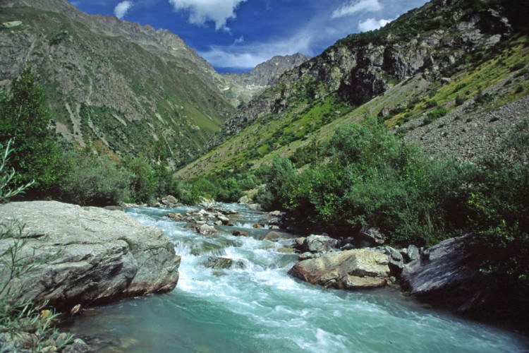 Wallpapers Nature Rivers - Torrents Les Ecrins