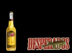 Fonds d'cran Objets Desperados: logo & Bouteille